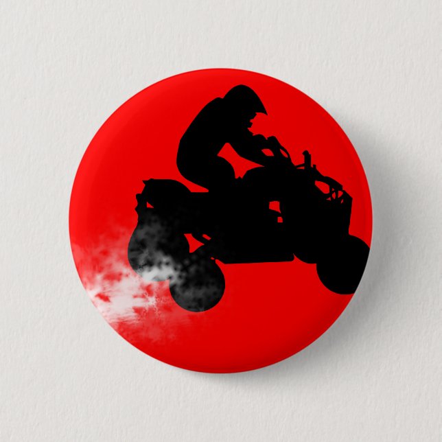 quads. 6 cm round badge (Front)