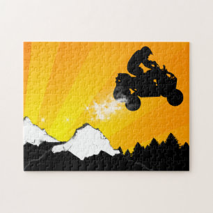 quads : dirt trail jigsaw puzzle