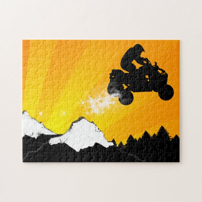 quads : dirt trail jigsaw puzzle (Horizontal)