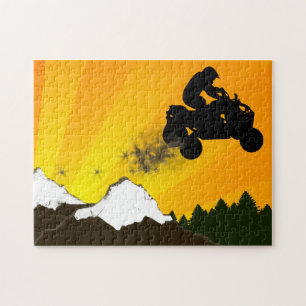 quads : dirt trail jigsaw puzzle