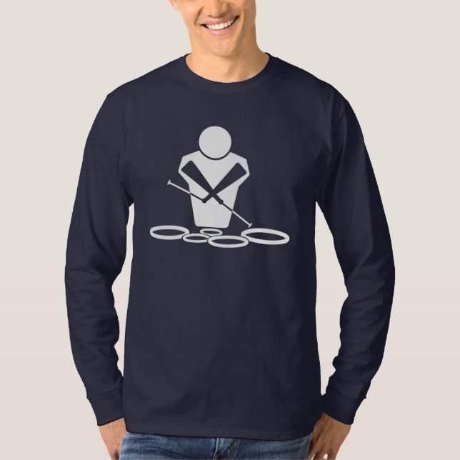 QUADS - Tenor Drums T-Shirt (Front)