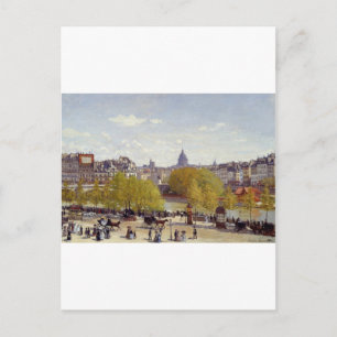 Quai du Louvre (1867) Postcard
