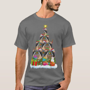 Quail Bird Lover Xmas Holiday Funny Quail Christma T-Shirt