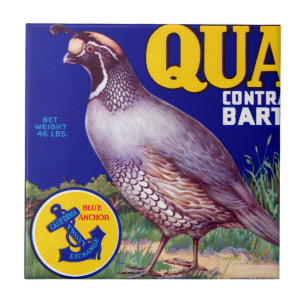 Quail Brand Contra Costa Bartletts Tile