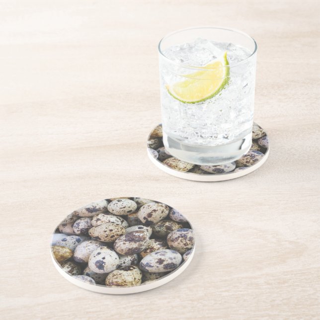 Quail Eggs Coaster (Side)