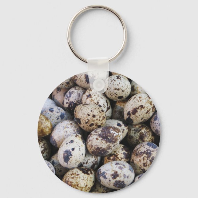 Quail Eggs Key Ring (Front)