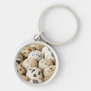 Quail Eggs Key Ring