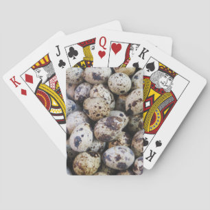 Quail Eggs Playing Cards