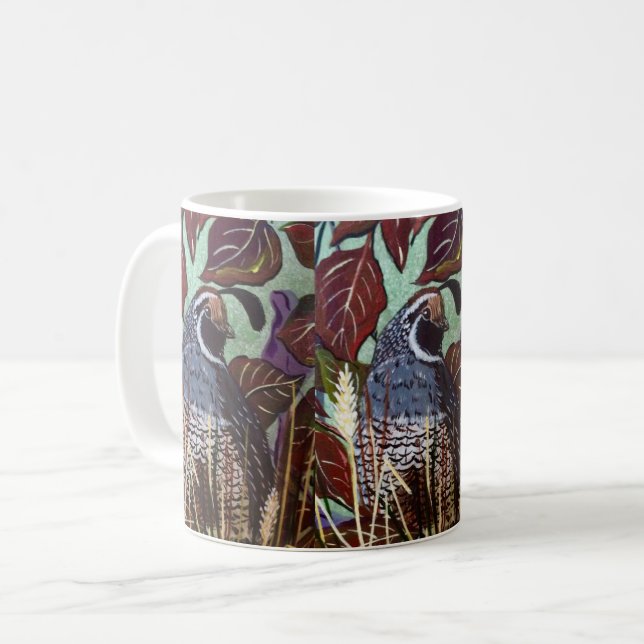 Quail in Grass Cup (Front Left)