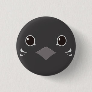 Quail(red-breasted) 3 Cm Round Badge