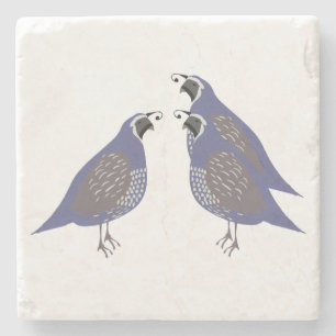 Quail Stone Coaster