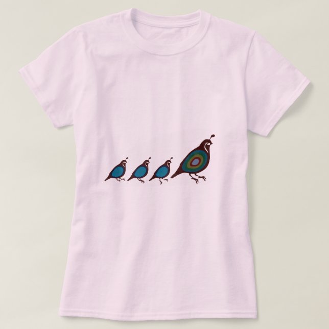 Quail T-Shirt (Design Front)