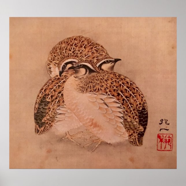 Quail Trio Poster (Front)