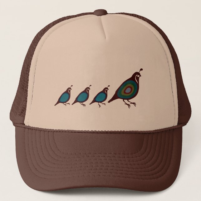 Quail Trucker Hat (Front)