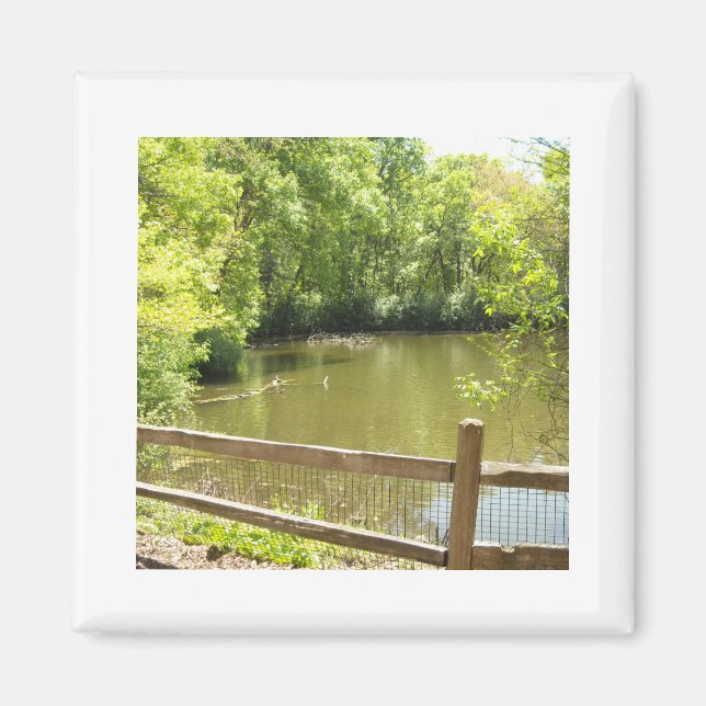 quaint bridge magnet (Front)