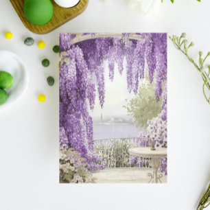 Quaint Cottage with Lilacs  Notebook