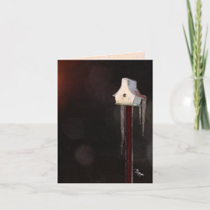 Quaint Little Birdhouse Card
