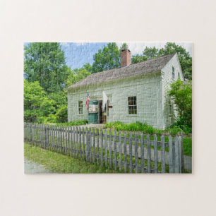 quaint New England house Jigsaw Puzzle
