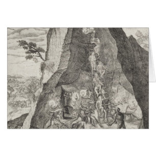 Quaint Picture of the Toilers in Mines of
