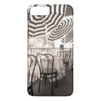 Quaint restaurant balcony, Italy