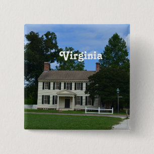 Quaint Williamsburg 15 Cm Square Badge