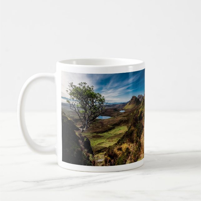 Quairaing, Isle of Skye, Scotland Mug (Left)