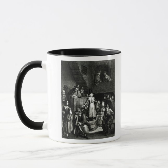Quaker Meeting, 1699 Mug (Left)