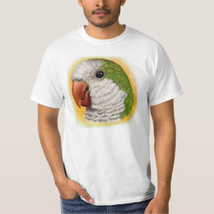 Quaker parrot realistic painting T-Shirt