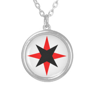 Quaker Star Silver Plated Necklace