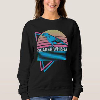 Quaker Whisperer Parrot Retro Sweatshirt
