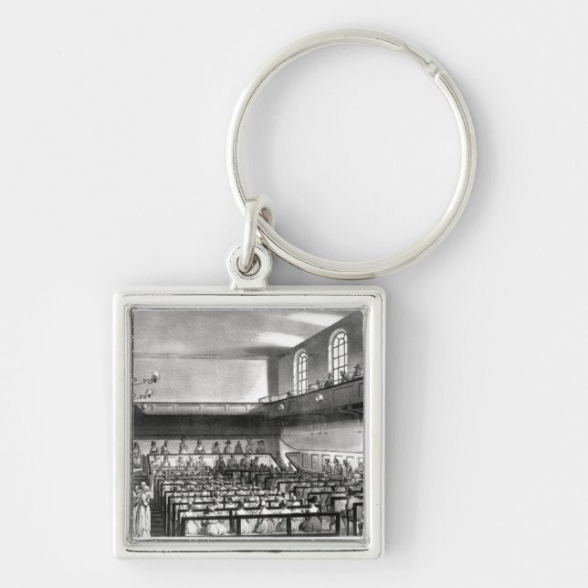 Quakers Meeting, from Ackermann's Key Ring (Front)