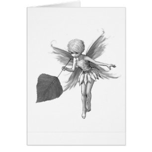 Quaking Aspen Tree Fairy with Leaf