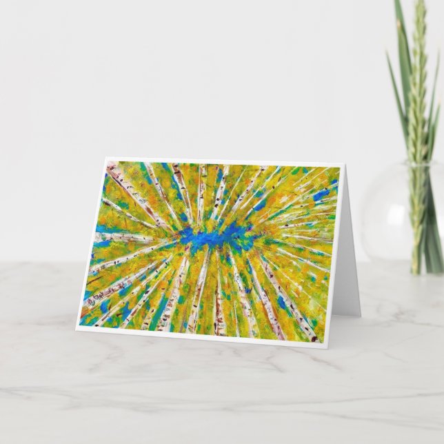 Quaking Aspens Card <Blank Inside> (Front)