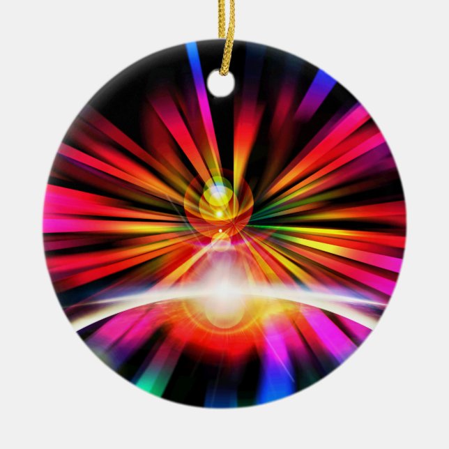 Qualia Ceramic Tree Decoration (Front)