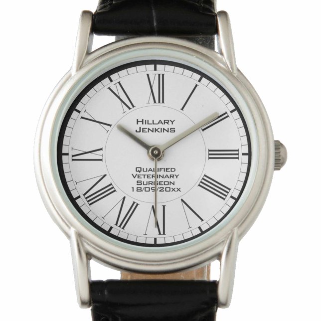 Qualified Veterinary Surgeon with Date Watch (Creator Uploaded)