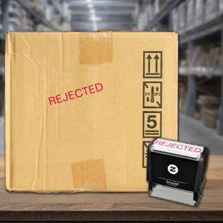 Quality Control Inspector "REJECTED" Self-inking Stamp