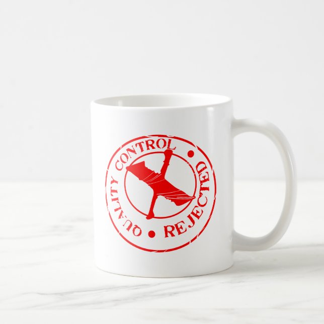 Quality Control Reject Coffee Mug (Right)