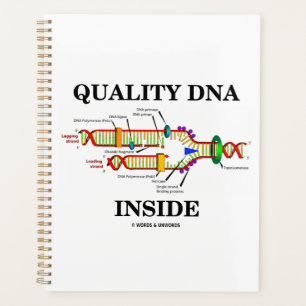 Quality DNA Inside DNA Replication Geek Humor Planner