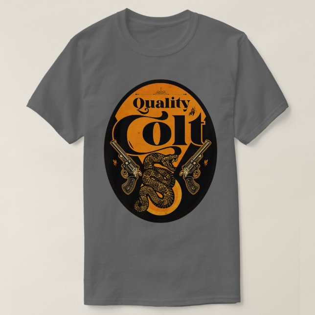 Quality Firearms Vintage T-Shirt (Design Front)