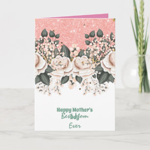 QUALITY Floral Mothers Day Cards Customisable