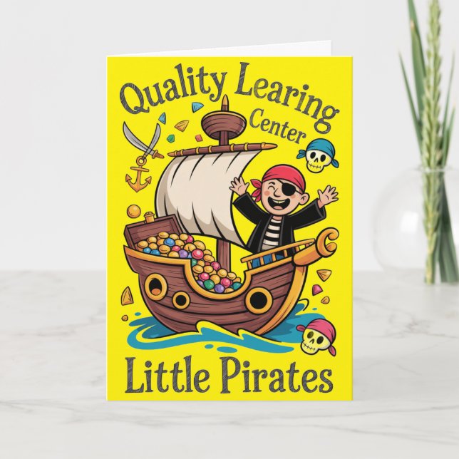 Quality Learing Center Pirates Minnesota Fraud  Card (Front)