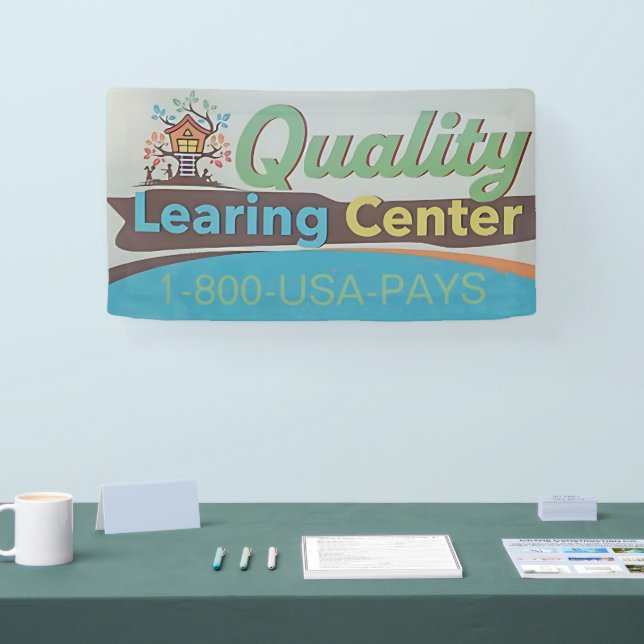 Quality Learing Centre Banner (Tradeshow)