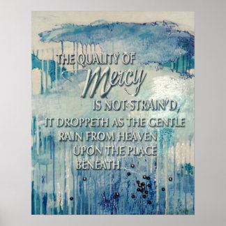 Quality of Mercy Poster