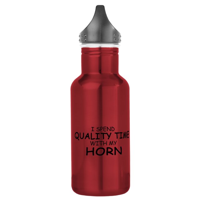 Quality Time Horn 532 Ml Water Bottle (Left)