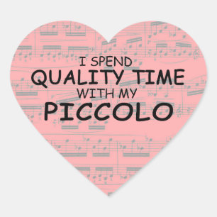 Quality Time Piccolo Heart Sticker