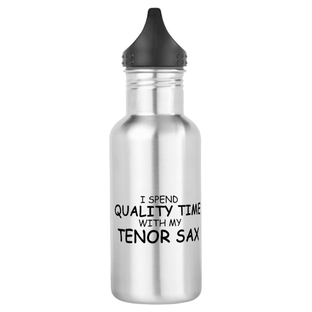 Quality Time Tenor Sax 532 Ml Water Bottle (Left)