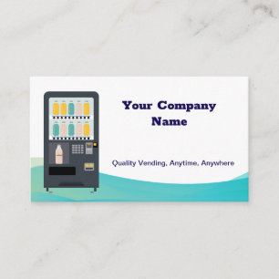 Quality Vending Machine Services Business Card