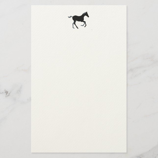 quality writing paper with horse logo (Front)