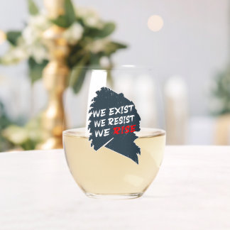quammelitesg stemless wine glass