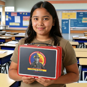 Quanah Parker Metal Lunch Box